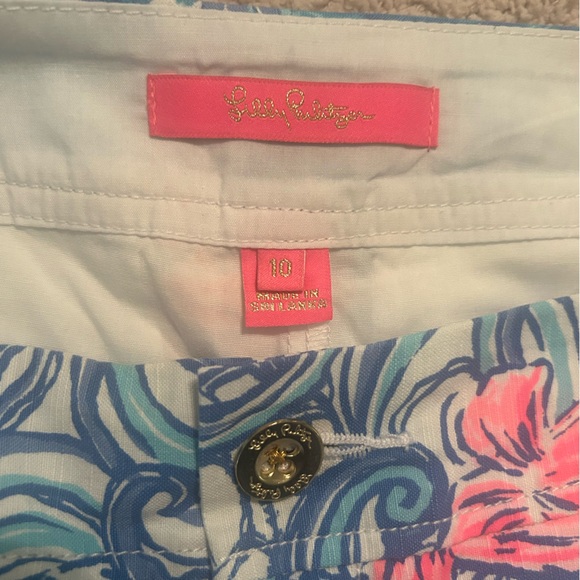 EUC Lilly Pulitzer skort, size 10 - Picture 4 of 5